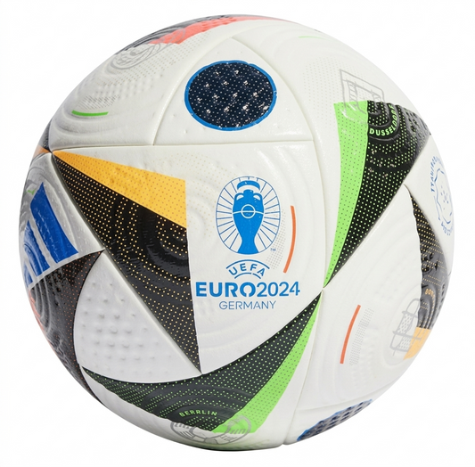 EURO 2024 Soccer Ball Size 5 | PU Football – Durable Match & Training Ball (Made in Pakistan)