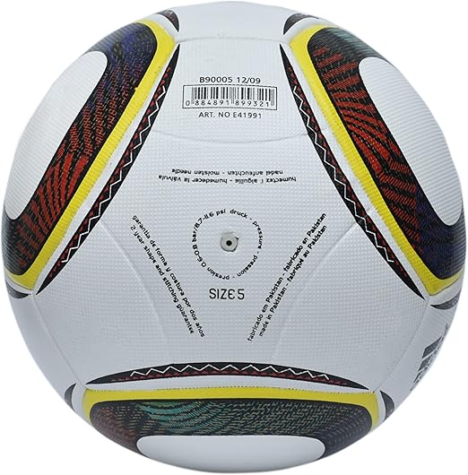 Football Soccer Ball, Jabuani Ball, 2010 World Cup Ball, |Thermal Bonded | Without Air | Size 5
